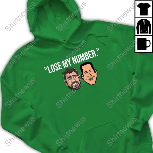 Lose My Number Aaron Rodgers, Adam Schefter Shirt