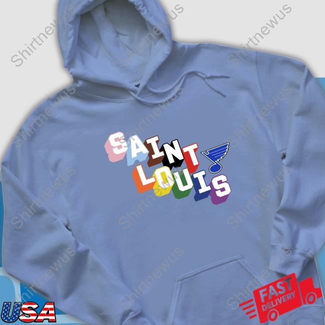 Official St. Louis Blues Saint Louis Lgbt T Shirt Official St. Louis Blues Saint Louis Lgbt T Shirt