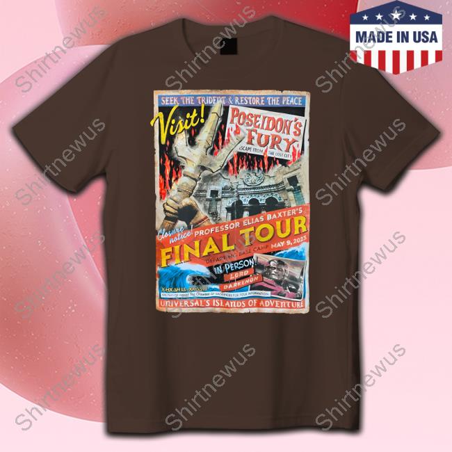 Poseidon's Fury Farewell Shirt Poseidon's Fury Farewell Shirt