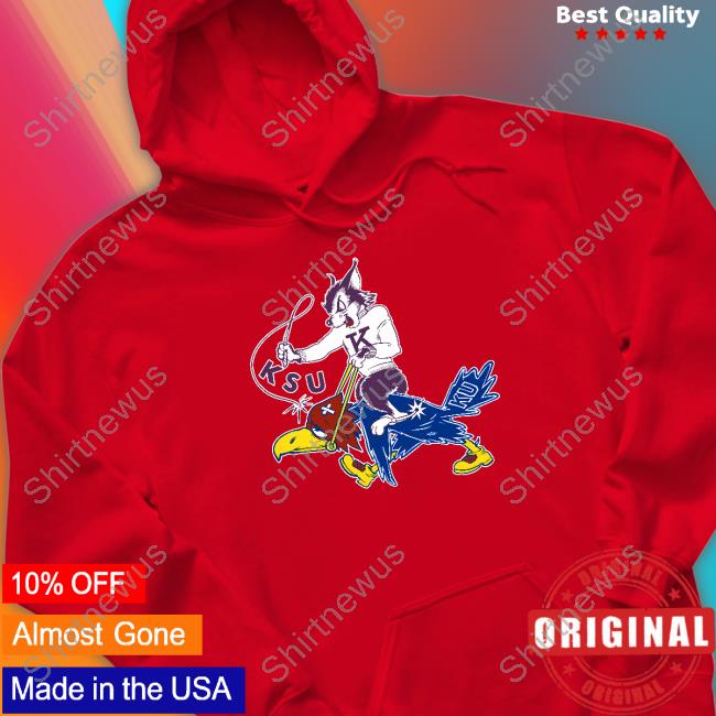 Vintage K-State Wildcat vs K-U Jayhawk Shirt Vintage K-State Wildcat vs K-U Jayhawk Shirt