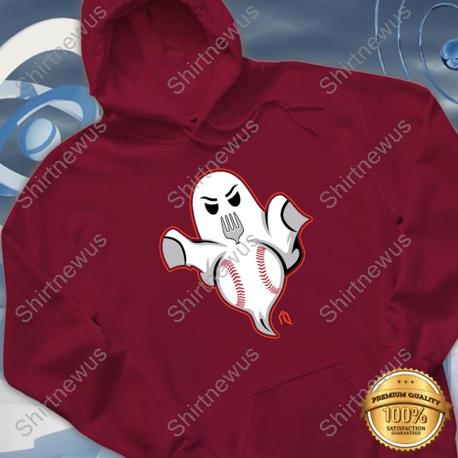 Athlete Logos Merch Ghost Forkball Hoodie Athlete Logos Merch Ghost Forkball Hoodie