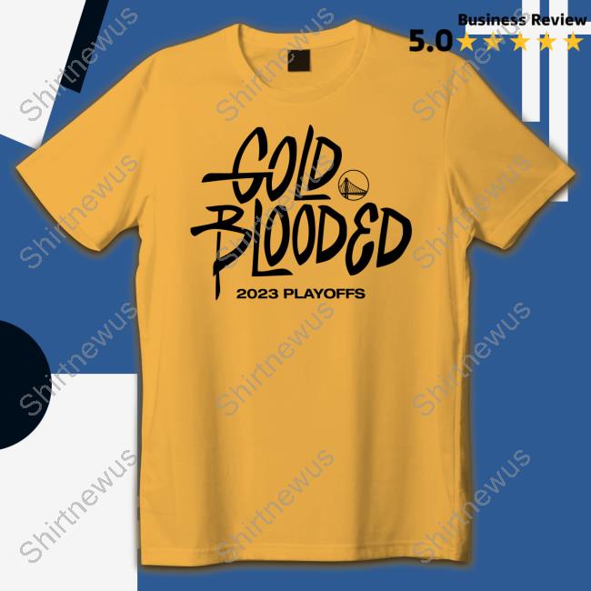 Gold Blooded 2023 Playoffs T Shirt - Shirtnewus