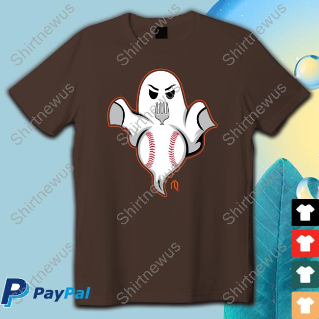 Athlete Logos Merch Ghost Forkball Hoodie Athlete Logos Merch Ghost Forkball Hoodie