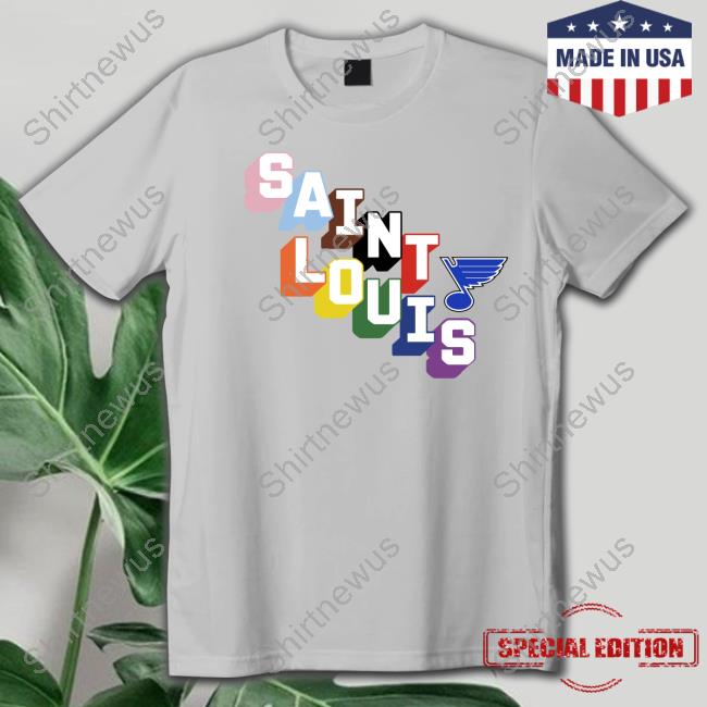 Official St. Louis Blues Saint Louis Lgbt T Shirt Official St. Louis Blues Saint Louis Lgbt T Shirt