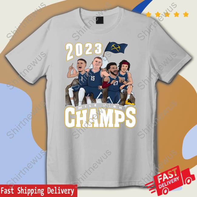 Barstool Sports Merch Mile High Champions 2023 Tee Shirt Barstool Sports Merch Mile High Champions 2023 Tee Shirt