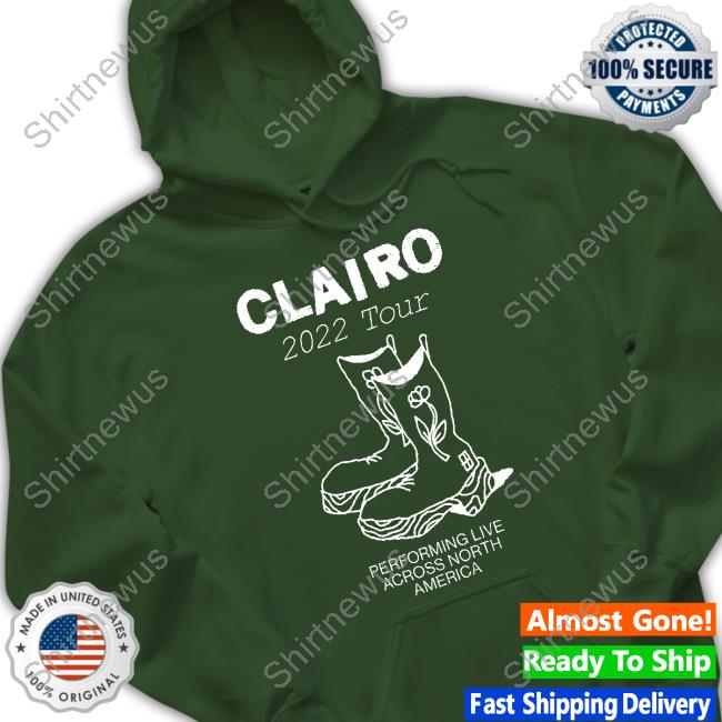 Clairo Store Merch Clairo 2022 Tour Boots North American Tour T-Shirt Clairo Store Merch Clairo 2022 Tour Boots North American Tour T-Shirt