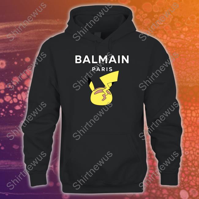 Balmain Paris Pikachu Limited Edition Tee Balmain Paris Pikachu Limited Edition Tee