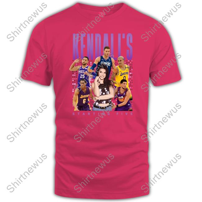 Official Kim Kardashian Kendall’s Starting Five Sweatshirt Official Kim Kardashian Kendall’s Starting Five Sweatshirt