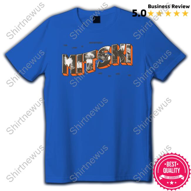 Mitski Postcard From The Land Is Inhospitable And So Are We Long Sleeve Tee Mitski Postcard From The Land Is Inhospitable And So Are We Long Sleeve Tee