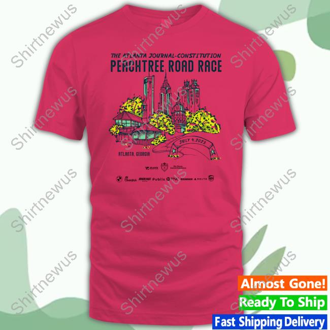 2023 AJC Peachtree Road Race T-shirt design