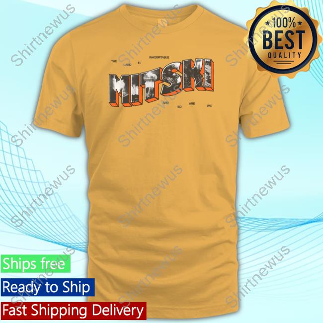 Mitski Postcard From The Land Is Inhospitable And So Are We Long Sleeve Tee Mitski Postcard From The Land Is Inhospitable And So Are We Long Sleeve Tee