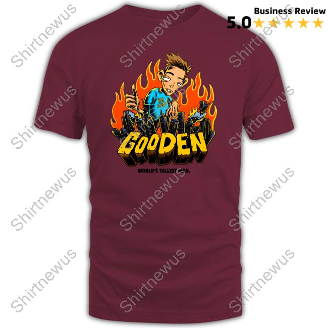 Drew Gooden World's Tallest Man Natural Shirt Drew Gooden World's Tallest Man Natural Shirt