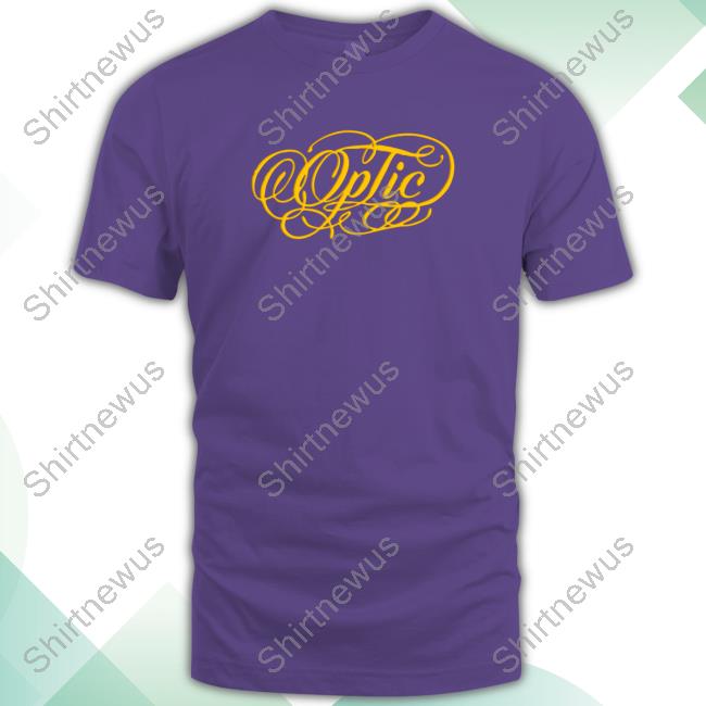 Official Optic Fancy Script Tee Shirt Official Optic Fancy Script Tee Shirt