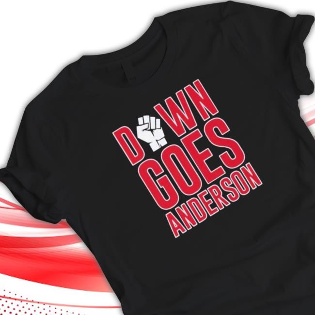 Down goes Anderson shirt: All you need to know about latest MLB