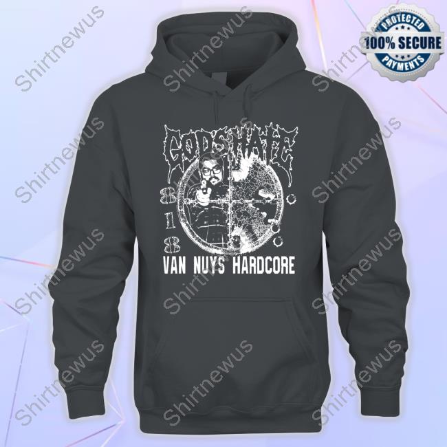 Closed Casket Activities Merch God's Hate 818 Cross Hairs Shirt Closed Casket Activities Merch God's Hate 818 Cross Hairs Shirt