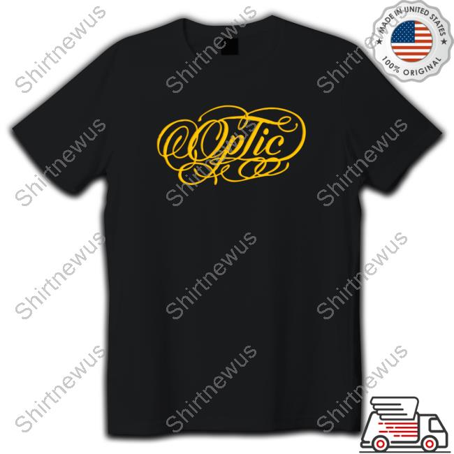 Official Optic Fancy Script Tee Shirt Official Optic Fancy Script Tee Shirt