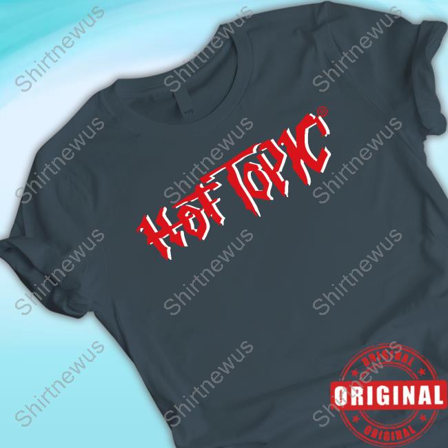 Official Retro Hot Topic Logo Tee Official Retro Hot Topic Logo Tee