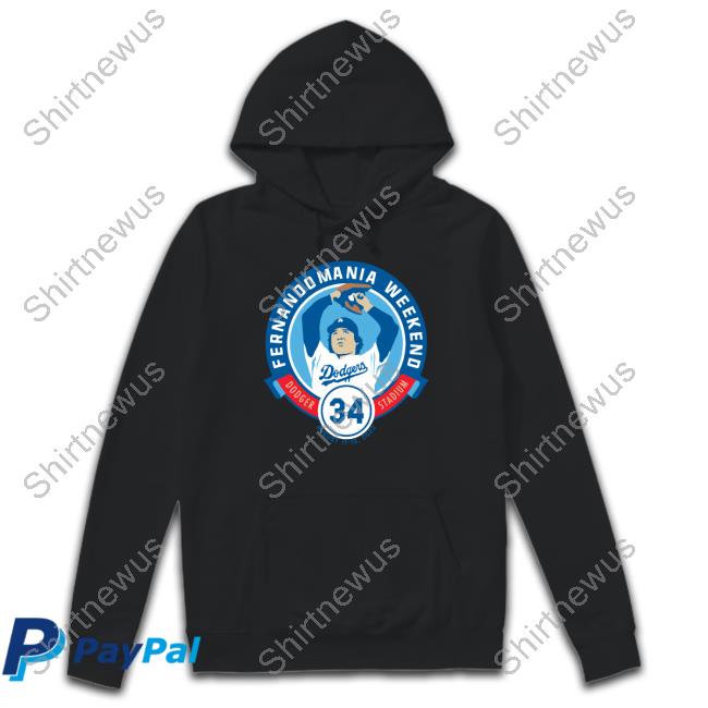 Los Angeles Dodgers Fernandomania Weekend Dodger Stadium 34 T-Shirts,  hoodie, sweater, long sleeve and tank top