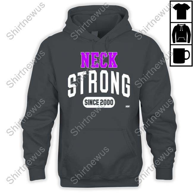 Official Aew Shop Roderick Strong Neck Strong Shirt Official Aew Shop Roderick Strong Neck Strong Shirt