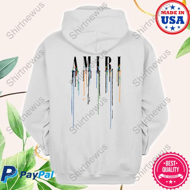 Amir Paint Drip Limited Edition Crewneck Sweatshirt - Shirtnewus