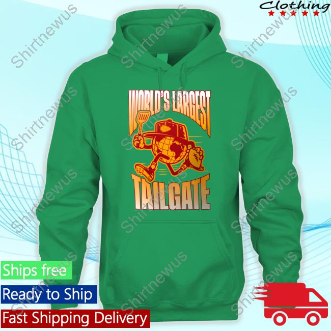 The worlds largest Tailgate logo shirt, hoodie, sweater and long sleeve