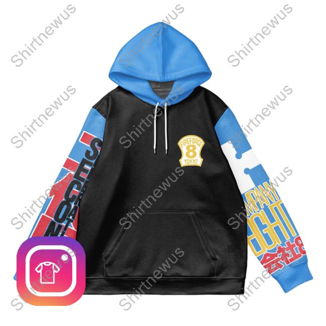 Official Anime Ape Clothing Maki Oze Fire Force Streetwear Sweater Animeape Official Anime Ape Clothing Maki Oze Fire Force Streetwear Sweater Animeape