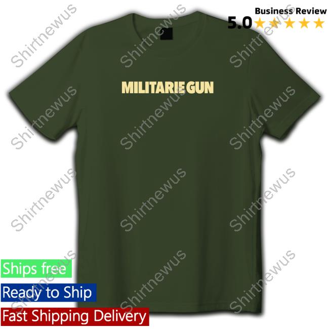 Militarie Gun Merch Militarie Gun Black Shirts Militarie Gun Merch Militarie Gun Black Shirts