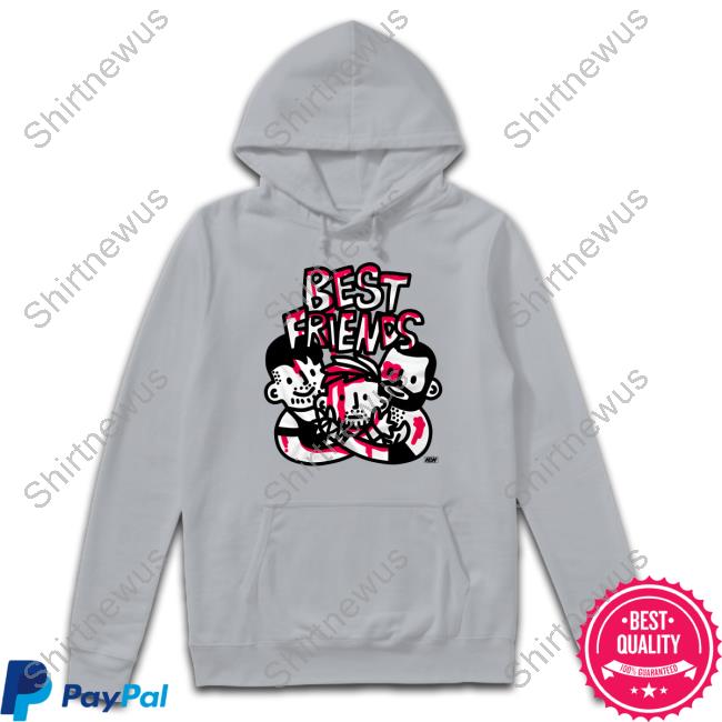 Official Best Friends & Orange Cassidy Blood Brothers Hoodie Official Best Friends & Orange Cassidy Blood Brothers Hoodie