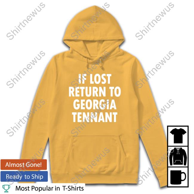 If Lost Return To Georgia Tennant Tank If Lost Return To Georgia Tennant Tank