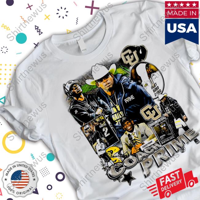 Buy Colored Men's Long Sleeve T-Shirts with Deion Sanders Print