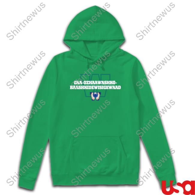 Winnipeg Blue Bombers Gaa-Ozhaawashko-Baashkidewisigewaad T-Shirt Winnipeg Blue Bombers Gaa-Ozhaawashko-Baashkidewisigewaad T-Shirt