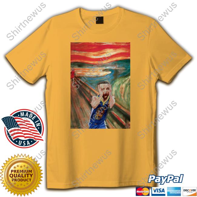 Stephen Curry Scream Curry Poster Shirts Stephen Curry Scream Curry Poster Shirts