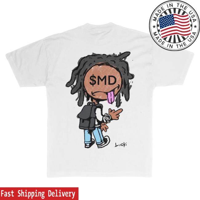Official Sincerely Lucki Smd Lucki T Shirt White SincerelyLucki Deadboylife Official Sincerely Lucki Smd Lucki T Shirt White SincerelyLucki Deadboylife