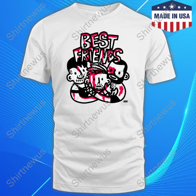 Official Best Friends & Orange Cassidy Blood Brothers Hoodie Official Best Friends & Orange Cassidy Blood Brothers Hoodie