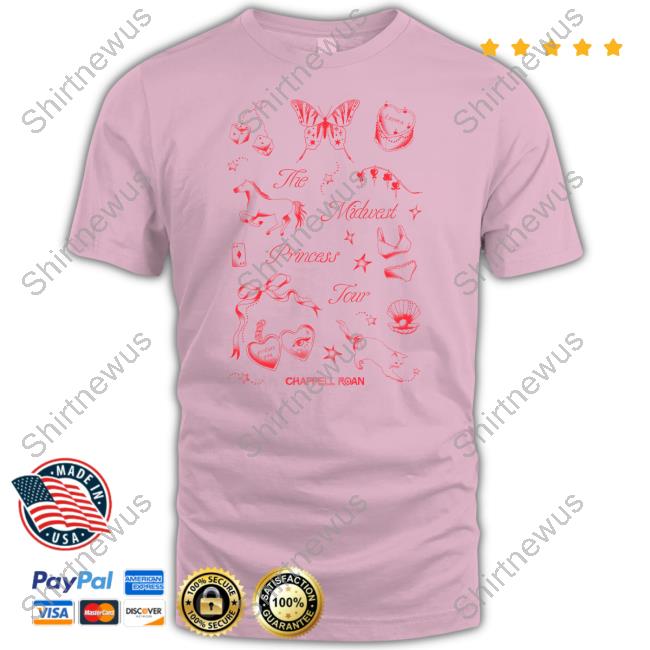 Chappell Roan Merch Midwest Princess T Shirt Chappell Roan Merch Midwest Princess T Shirt