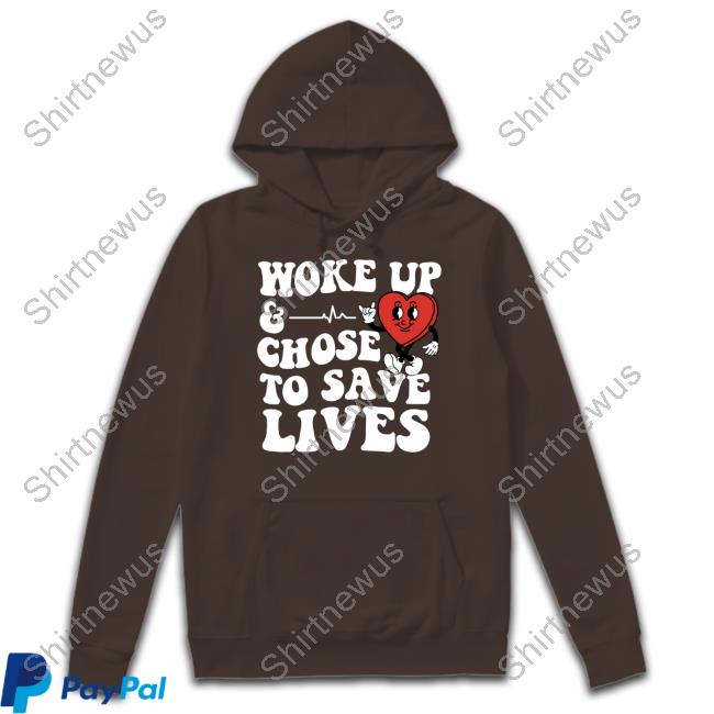 Nurse John Woke Up Chose To Save Lives Shirt Nurse John Woke Up Chose To Save Lives Shirt