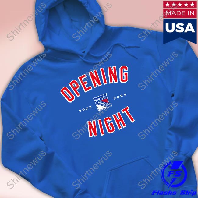 Official Opening Night 2023 2024 New York Rangers Shirt - WBMTEE