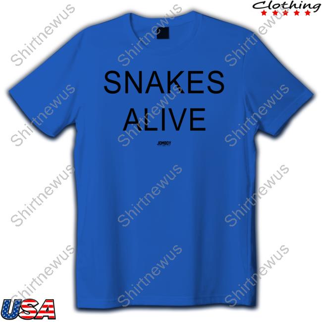 Jomboy Media Shop Snakes Alive Shirt Talkin’ Baseball Jomboy Media Shop Snakes Alive Shirt Talkin’ Baseball