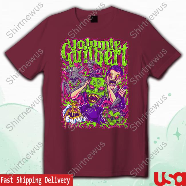 Official Johnnie Guilbert Merch Haunted Ghouls Tee Official Johnnie Guilbert Merch Haunted Ghouls Tee
