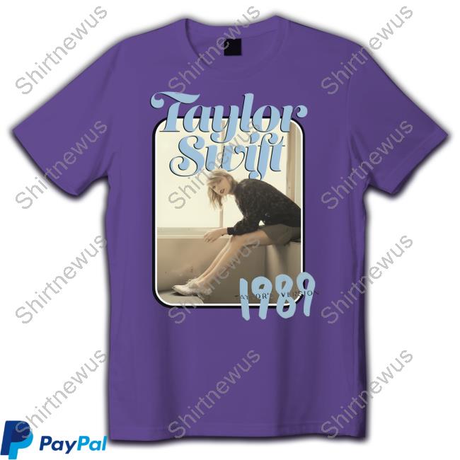 From The Vault Green 1989 Taylor's Version Photo Long Sleeved T Shirt From The Vault Green 1989 Taylor's Version Photo Long Sleeved T Shirt