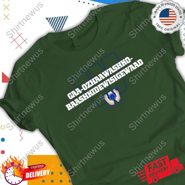 Winnipeg Blue Bombers Gaa-Ozhaawashko-Baashkidewisigewaad T-Shirt Winnipeg Blue Bombers Gaa-Ozhaawashko-Baashkidewisigewaad T-Shirt