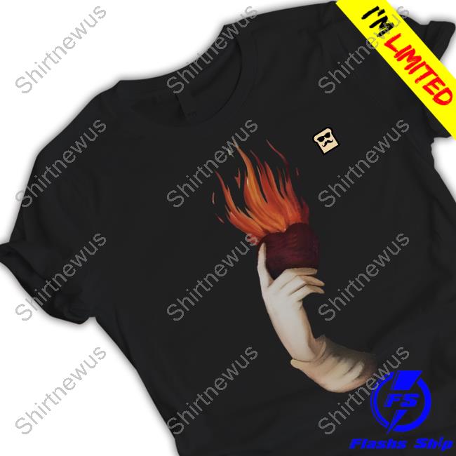 Disguised Toast Merch Flaming Heart Long Sleeved T Shirt Disguised Toast Merch Flaming Heart Long Sleeved T Shirt
