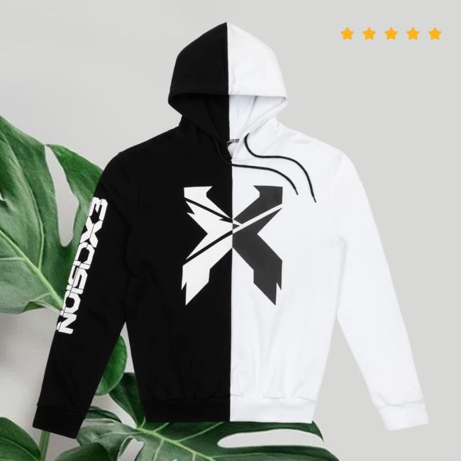 Excision Split outlet Logo Hoodie