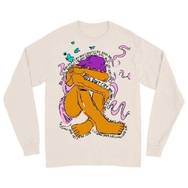 Official Camila Cabello Merch Shop Boys Don’T Cry White Long Sleeve T Shirt Official Camila Cabello Merch Shop Boys Don’T Cry White Long Sleeve T Shirt