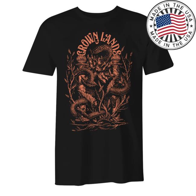 Official Cutloose Merch Crown Lands Snake Hooded Sweatshirt Official Cutloose Merch Crown Lands Snake Hooded Sweatshirt