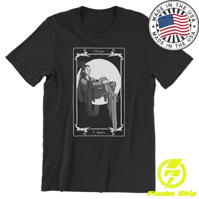 Official Drawfee Merch Store Dftba Spirits Tarot Chang'e Popover Shirt Official Drawfee Merch Store Dftba Spirits Tarot Chang'e Popover Shirt