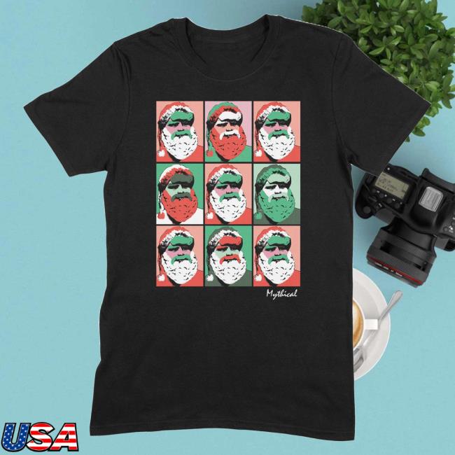 Official Mythical Merch Store Shop Cotton Candy Randy Claus Popover Shirt Official Mythical Merch Store Shop Cotton Candy Randy Claus Popover Shirt