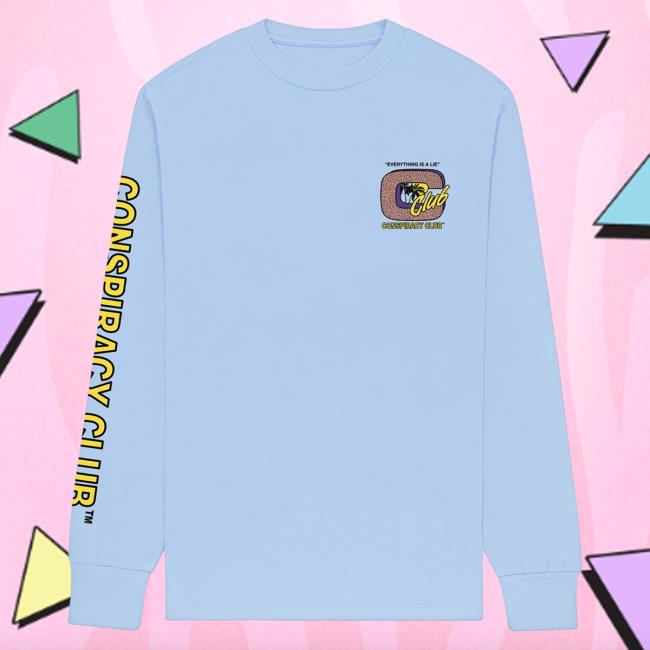 Official Shane Dawson Merch Store Shane Dawson 'Everything Is A Lie' Light Blue Long-Sleeve ShaneDawson Shane Dawson Apparel Clothing Shop Official Shane Dawson Merch Store Shane Dawson 'Everything Is A Lie' Light Blue Long-Sleeve ShaneDawson Shane Dawson Apparel Clothing Shop