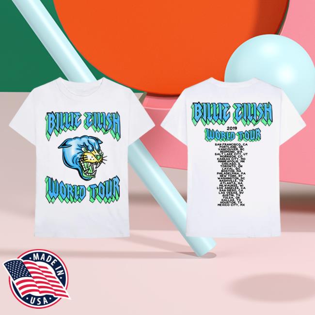 Official Billie Eilish Merch Store Billie Eilish Panther Tour Top Shirt Billie Eilish Apparel Clothing Shop BillieEilish Official Billie Eilish Merch Store Billie Eilish Panther Tour Top Shirt Billie Eilish Apparel Clothing Shop BillieEilish