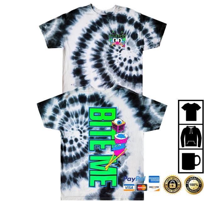 Alleycvt - Bite Me Tie Dye Tee Shirt – KT8 Merch Co Alleycvt - Bite Me Tie Dye Tee Shirt – KT8 Merch Co